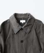 画像をギャラリービューアに読み込む, KANEMASA PHIL. カネマサフフィル36G FINE SWEAT WORK JACKETのCHARCOAL PIGMENT公式通販サイトsession福岡セレクトショップ
