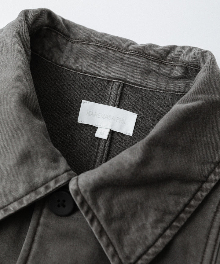 KANEMASA PHIL. カネマサフフィル36G FINE SWEAT WORK JACKETのCHARCOAL PIGMENT公式通販サイトsession福岡セレクトショップ