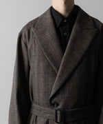 画像をギャラリービューアに読み込む, ssstein(シュタイン)の24AWコレクション OVERSIZED MAXI-LENGTH PEAKED LAPEL COAT - GLEN CHECK 公式通販サイトsession福岡セレクトショップ
