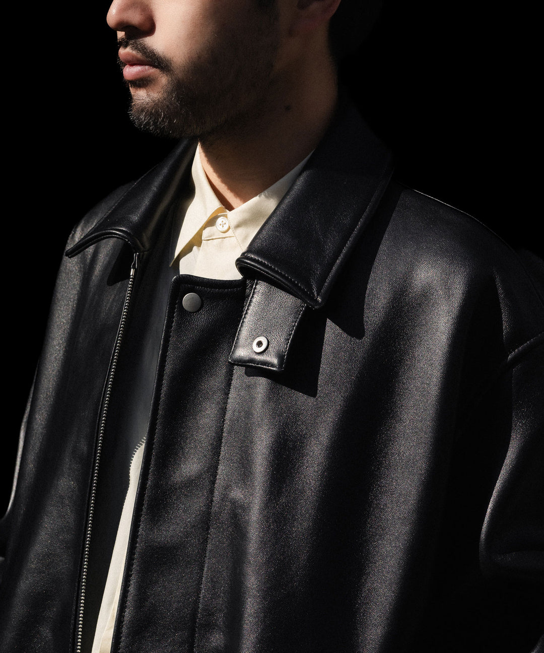 ssstein(シュタイン)のSHEEP LEATHER ZIP SHORT JACKET - BLACKの公式通販サイトsession福岡セレクトショップ