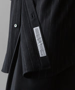 画像をギャラリービューアに読み込む, KANEMASA PHIL. カネマサフィルの36G IDEAL WOOL STRIPE SHIRT - BLACK SPの公式通販サイトsession福岡セレクトショップ
