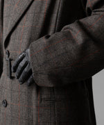 画像をギャラリービューアに読み込む, ssstein(シュタイン)の24AWコレクション OVERSIZED MAXI-LENGTH PEAKED LAPEL COAT - GLEN CHECK 公式通販サイトsession福岡セレクトショップ
