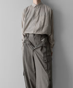 画像をギャラリービューアに読み込む, ssstein(シュタイン)のCARGO POCKET WIDE EASY TROUSERS - TAUPE BEIGEの公式通販サイトsession福岡セレクトショップ
