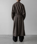 画像をギャラリービューアに読み込む, ssstein(シュタイン)の24AWコレクション OVERSIZED MAXI-LENGTH PEAKED LAPEL COAT - GLEN CHECK 公式通販サイトsession福岡セレクトショップ
