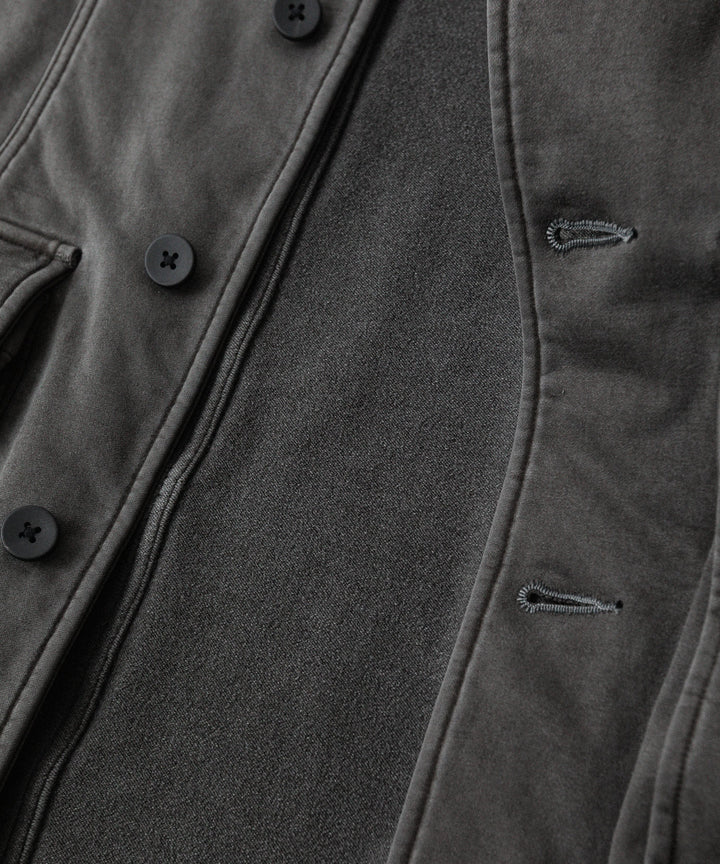 KANEMASA PHIL. カネマサフフィル36G FINE SWEAT WORK JACKETのCHARCOAL PIGMENT公式通販サイトsession福岡セレクトショップ