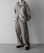 画像をギャラリービューアに読み込む, ssstein(シュタイン)のWEATHER PROTECTION HOODED JACKET - GREYの公式通販サイトsession福岡セレクトショップ
