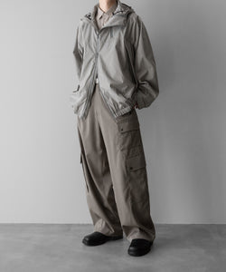 ssstein(シュタイン)のWEATHER PROTECTION HOODED JACKET - GREYの公式通販サイトsession福岡セレクトショップ