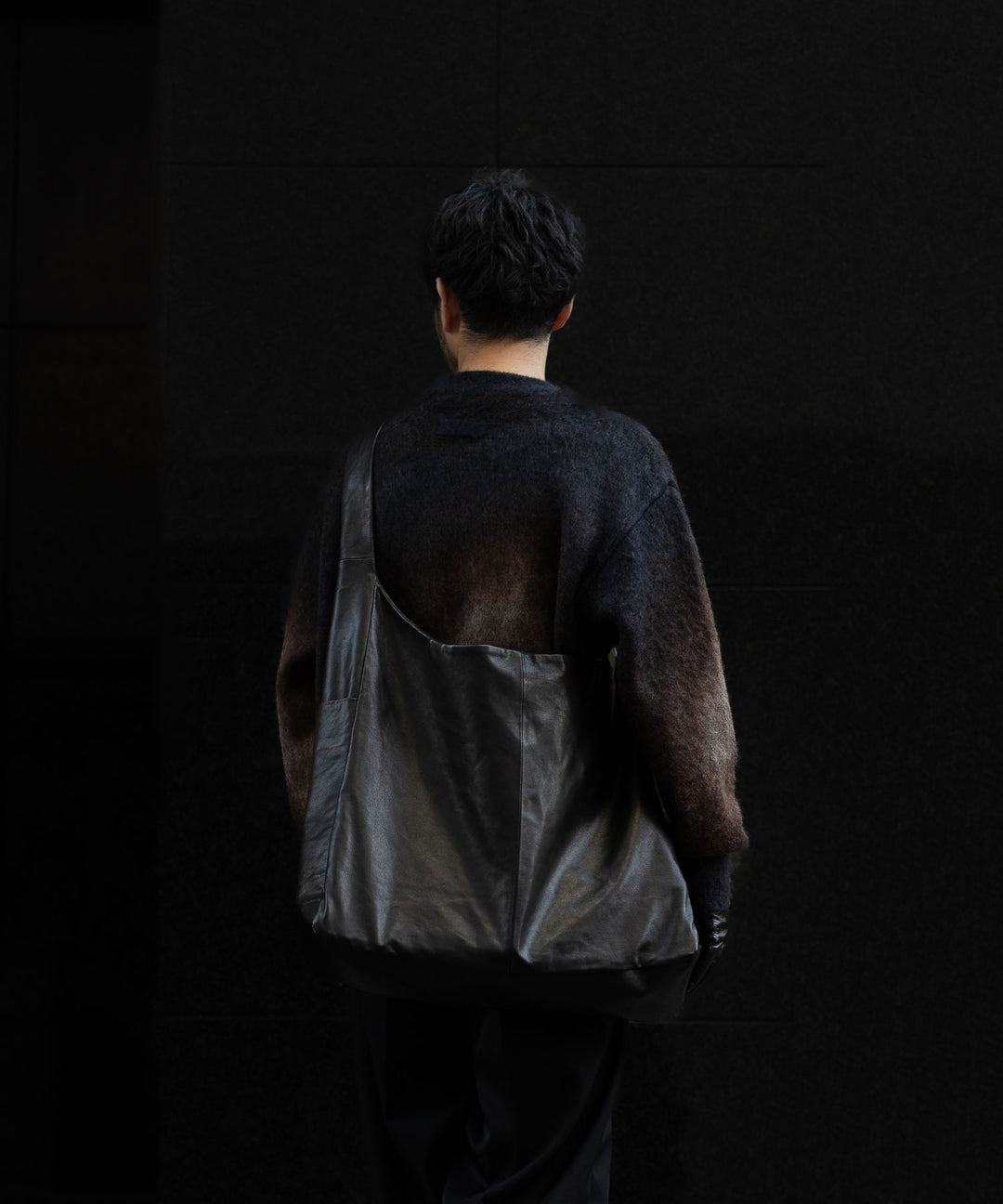 stein(シュタイン)の24SSコレクションSHOULDER BAGのBLACK(LEATHER) 公式通販サイトsession福岡セレクトショップ