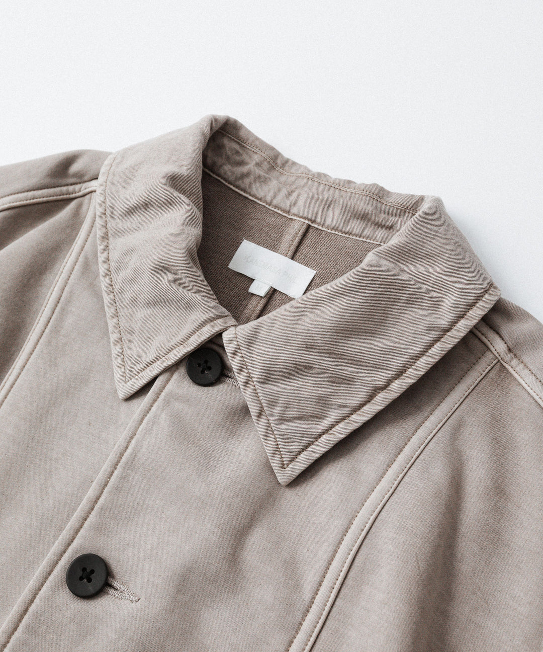 KANEMASA PHIL. カネマサフフィル36G FINE SWEAT WORK JACKETのBEIGE KHAKI PIGMENT公式通販サイトsession福岡セレクトショップ