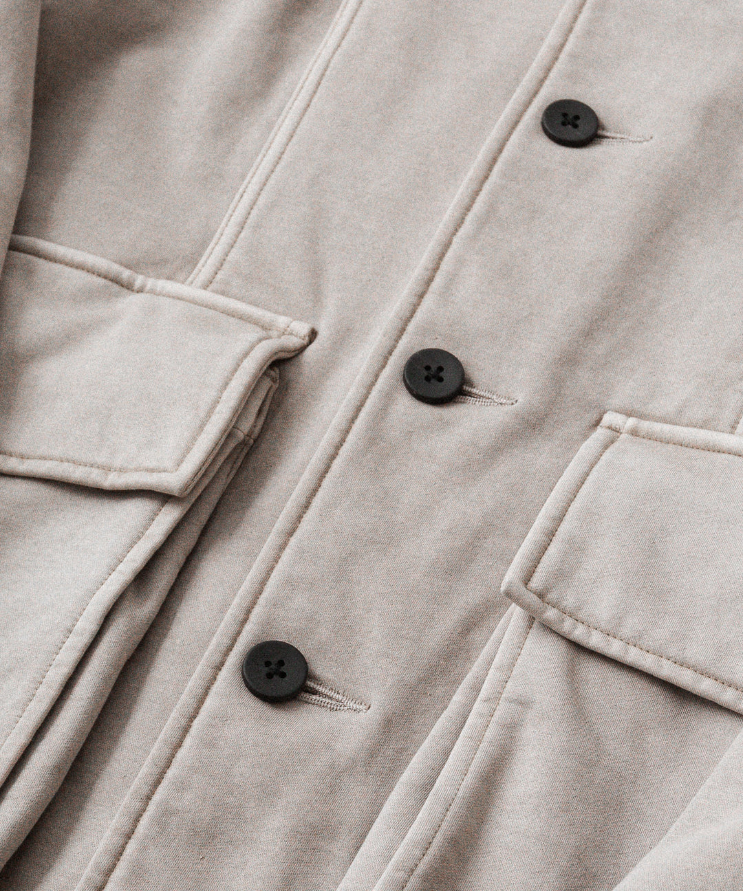 KANEMASA PHIL. カネマサフフィル36G FINE SWEAT WORK JACKETのBEIGE KHAKI PIGMENT公式通販サイトsession福岡セレクトショップ