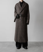 画像をギャラリービューアに読み込む, ssstein(シュタイン)の24AWコレクション OVERSIZED MAXI-LENGTH PEAKED LAPEL COAT - GLEN CHECK 公式通販サイトsession福岡セレクトショップ
