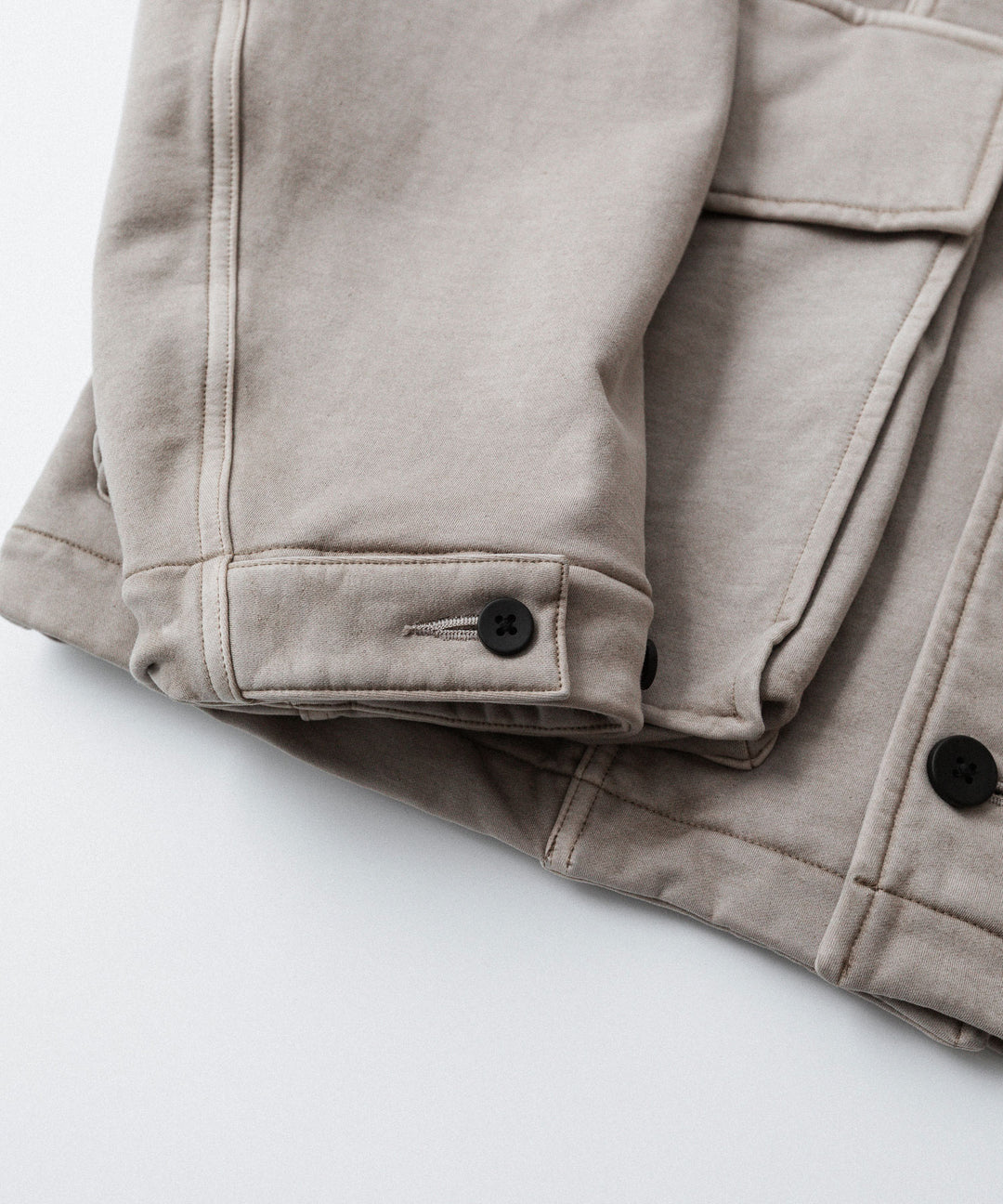 KANEMASA PHIL. カネマサフフィル36G FINE SWEAT WORK JACKETのBEIGE KHAKI PIGMENT公式通販サイトsession福岡セレクトショップ