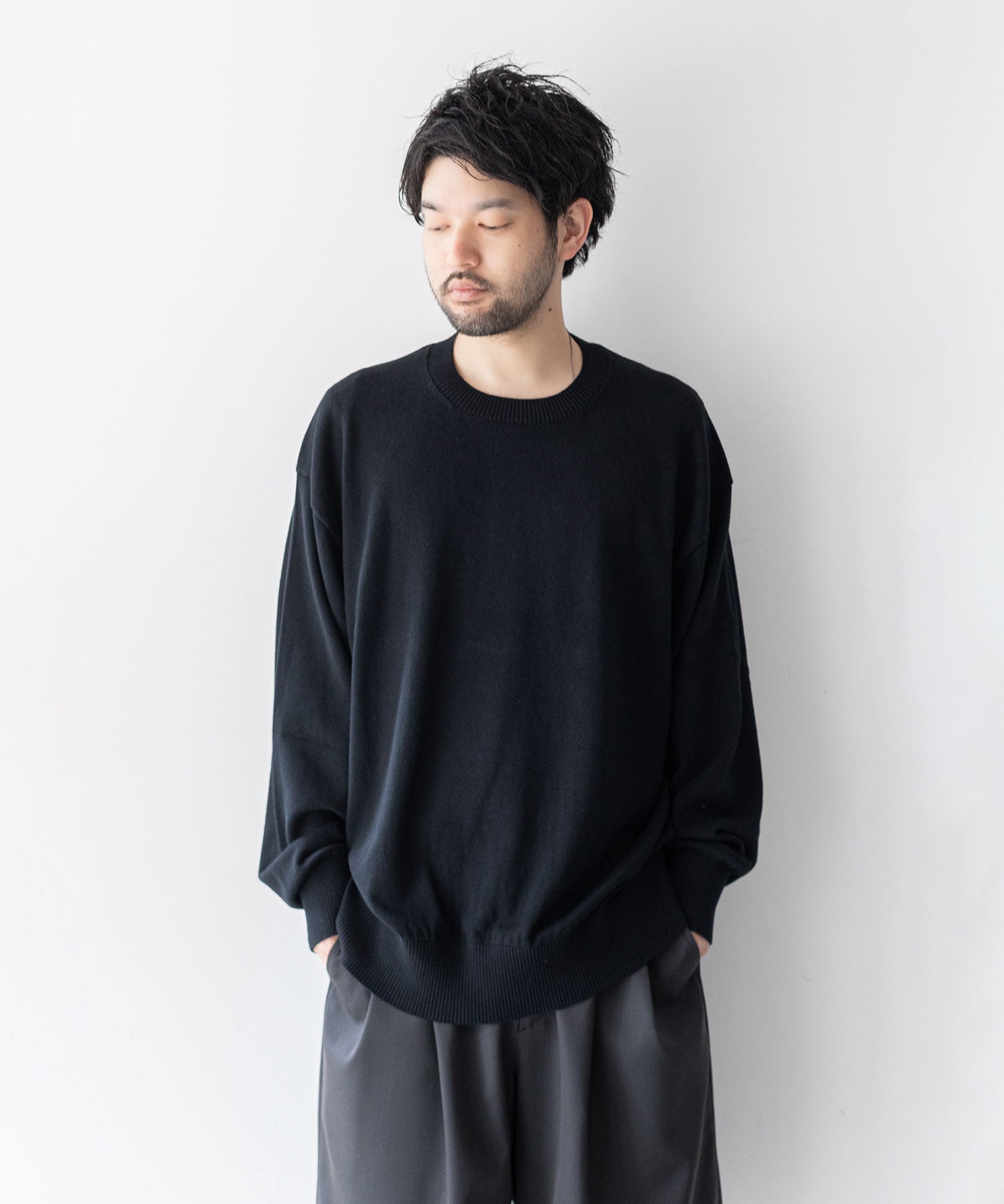 COTTON CASHMERE KNIT結局使用していません