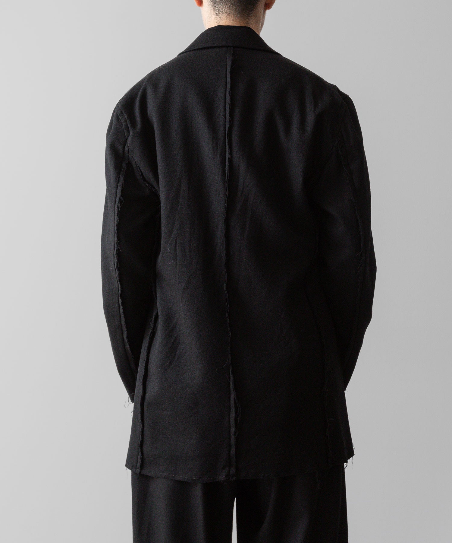  ANTHEM Aアンセムエー のBROKEN FLANNEL 2B JACKET - BLACKの公式通販サイトsession福岡セレクトショップ