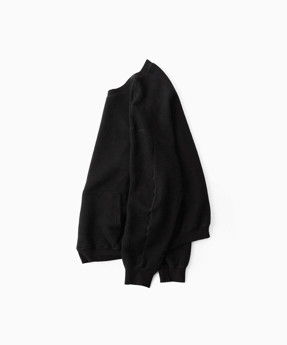 phebus- フィーバスのREVERSIBLE JERSEY JUMPERのBLACK公式通販サイトsession福岡セレクトショップ