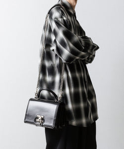 SUBLATIONS / サブレーションズ】OMBRE CHECK RELAX FIT SHIRT - BLACK