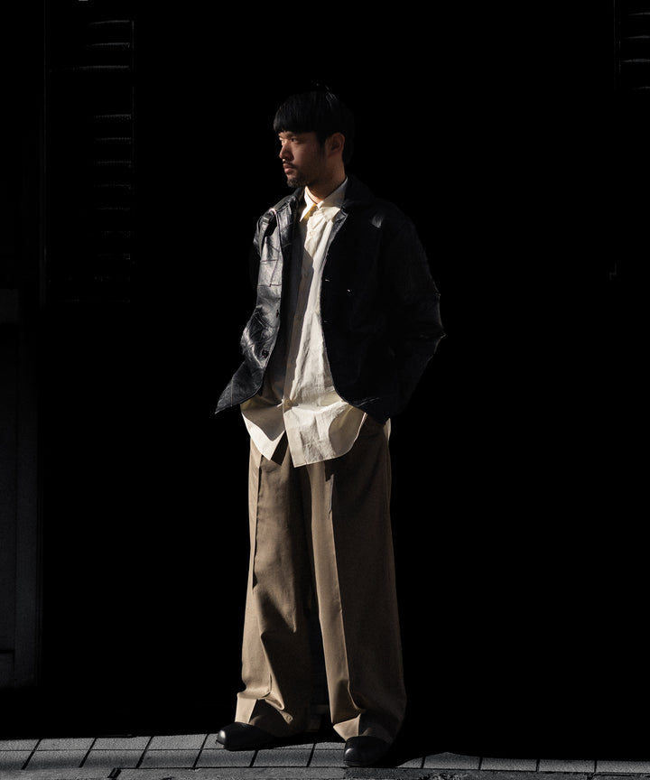 ssstein(シュタイン)のSUVIN COTTON OVERSIZED REGULAR COLLAR SHIRT - YELLOWの公式通販サイトsession福岡セレクトショップ