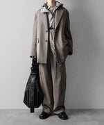 画像をギャラリービューアに読み込む, ssstein(シュタイン)のC/SI TWILL OVERSIZED REGULAR COLLAR SHIRT - GREIGEの公式通販サイトsession福岡セレクトショップ
