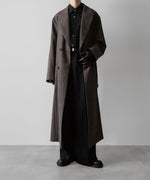 画像をギャラリービューアに読み込む, ssstein(シュタイン)の24AWコレクション OVERSIZED MAXI-LENGTH PEAKED LAPEL COAT - GLEN CHECK 公式通販サイトsession福岡セレクトショップ
