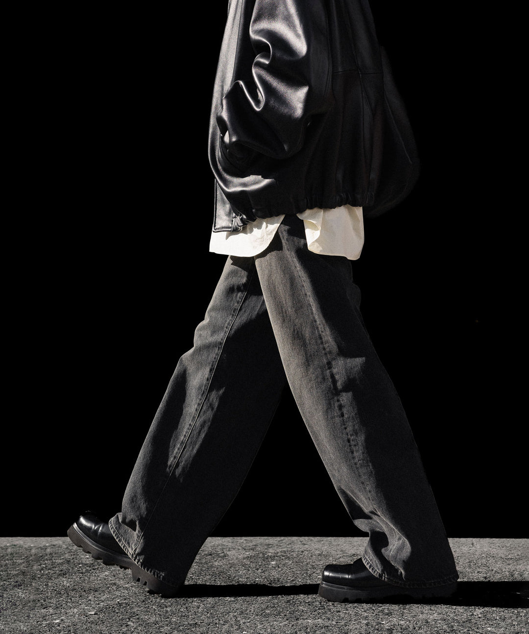 ssstein(シュタイン)のWIDE DENIM JEANS - BLACKの公式通販サイトsession福岡セレクトショップ