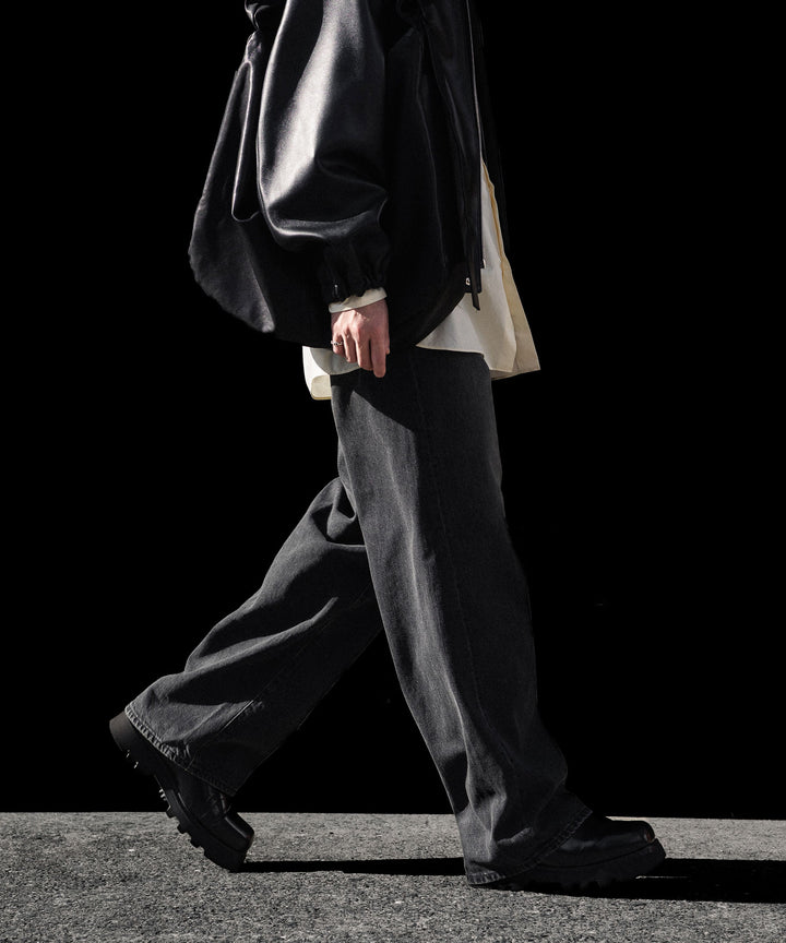ssstein(シュタイン)のWIDE DENIM JEANS - BLACKの公式通販サイトsession福岡セレクトショップ