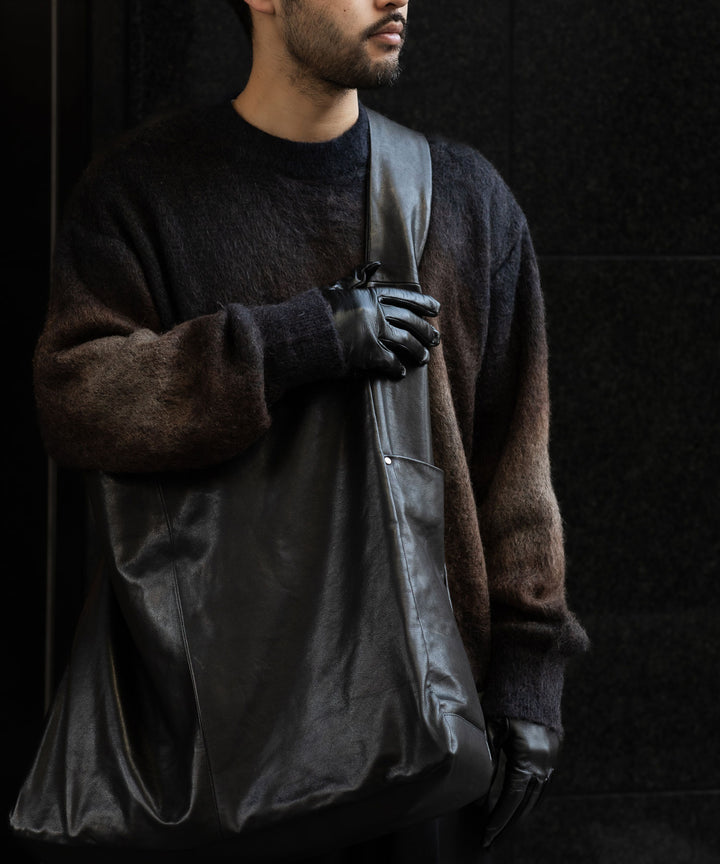 stein(シュタイン)の24SSコレクションSHOULDER BAGのBLACK(LEATHER) 公式通販サイトsession福岡セレクトショップ