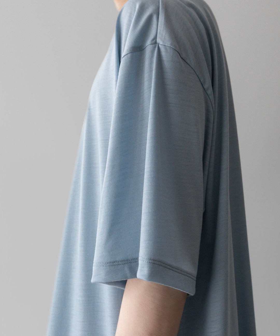 【KANEMASA PHIL.】カネマサフィル 36G WOOL SILKY TEEのBLUE GRAYの公式通販サイトsession福岡セレクトショップ
