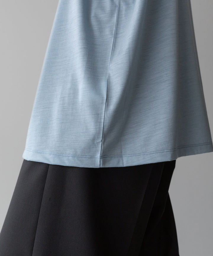【KANEMASA PHIL.】カネマサフィル 36G WOOL SILKY TEEのBLUE GRAYの公式通販サイトsession福岡セレクトショップ