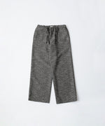 画像をギャラリービューアに読み込む, INTÉRIM - インテリムのDOUBLE SIDED JACQUARD TWEED DEAD STOCK WIDE DRESS EASY PANTSのBLACK
