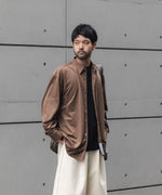 画像をギャラリービューアに読み込む, KANEMASA PHIL. カネマサフィルの46G MODEST SHIRTのLIGHT BROWN 公式通販サイトsession福岡セレクトショップ
