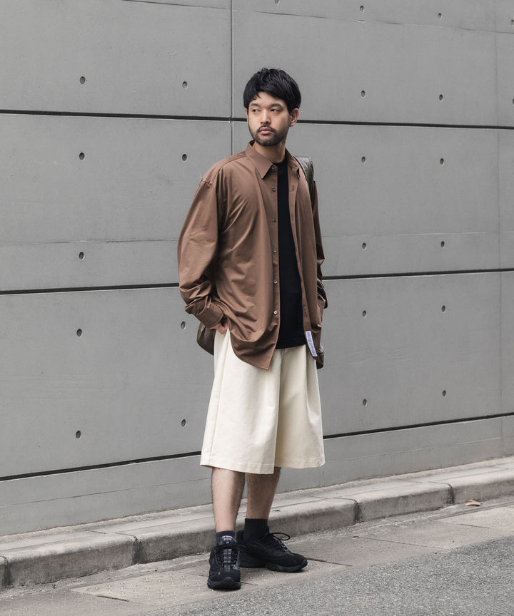 ssstein(シュタイン)のDOUBLE WEAVE COTTON SHORTS - CREAMの公式通販サイトsession福岡セレクトショップ