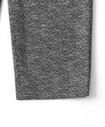 画像をギャラリービューアに読み込む, 【INTÉRIM】    DOUBLE SIDED JACQUARD TWEED DEAD STOCK WIDE DRESS EASY PANTS - BLACK
