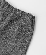 画像をギャラリービューアに読み込む, INTÉRIM - インテリムのDOUBLE SIDED JACQUARD TWEED DEAD STOCK WIDE DRESS EASY PANTSのBLACK
