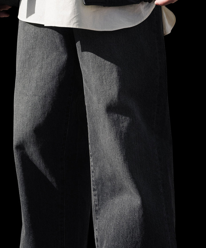 ssstein(シュタイン)のWIDE DENIM JEANS - BLACKの公式通販サイトsession福岡セレクトショップ