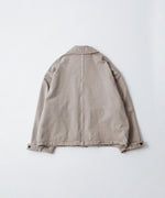 画像をギャラリービューアに読み込む, KANEMASA PHIL. カネマサフフィル36G FINE SWEAT WORK JACKETのBEIGE KHAKI PIGMENT公式通販サイトsession福岡セレクトショップ
