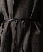 画像をギャラリービューアに読み込む, ssstein(シュタイン)の24AWコレクション OVERSIZED MAXI-LENGTH PEAKED LAPEL COAT - GLEN CHECK 公式通販サイトsession福岡セレクトショップ
