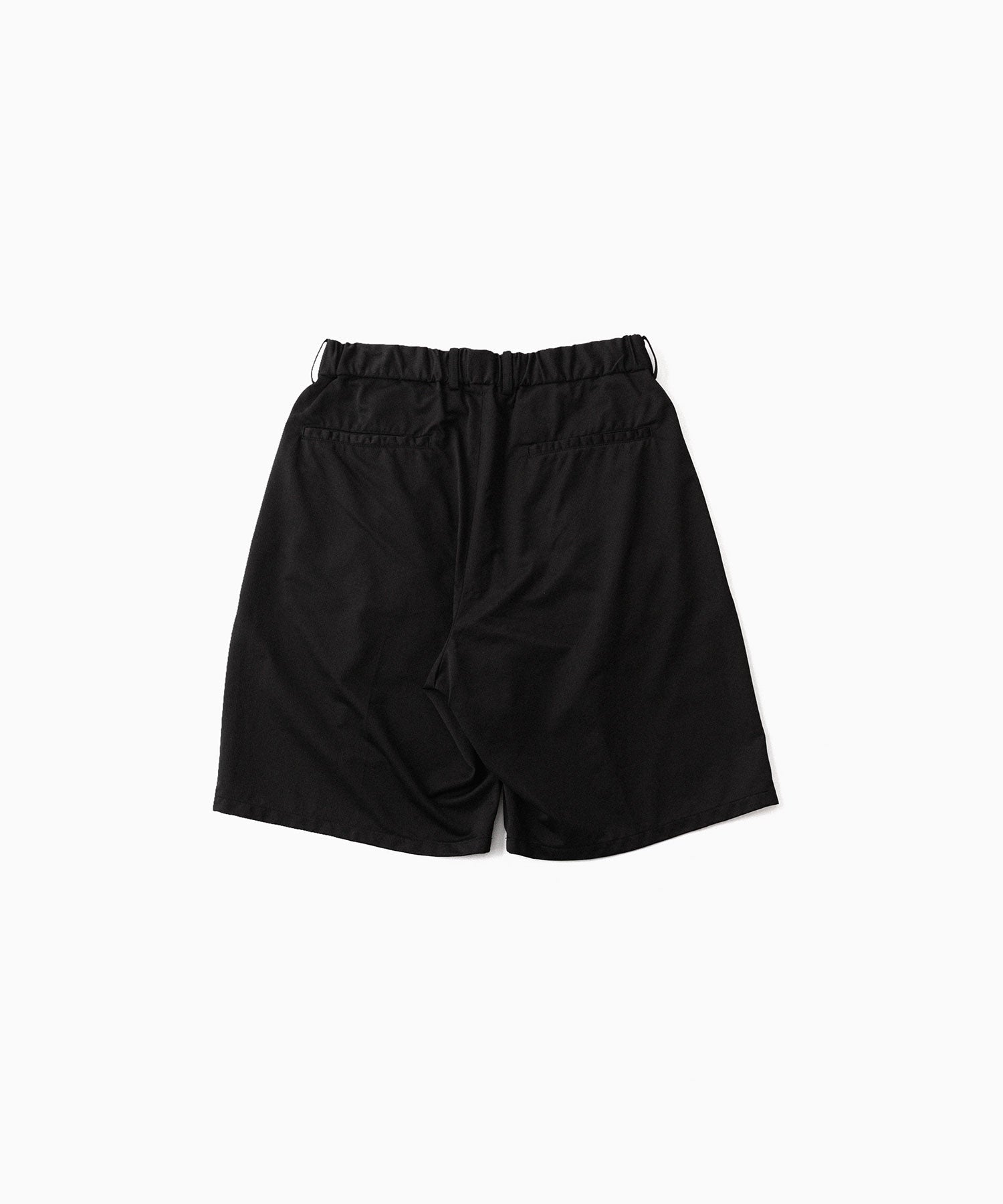 KANEMASA PHIL.】36G NYLON TUCK EASY SHORTS - BLACK DYE | 公式通販