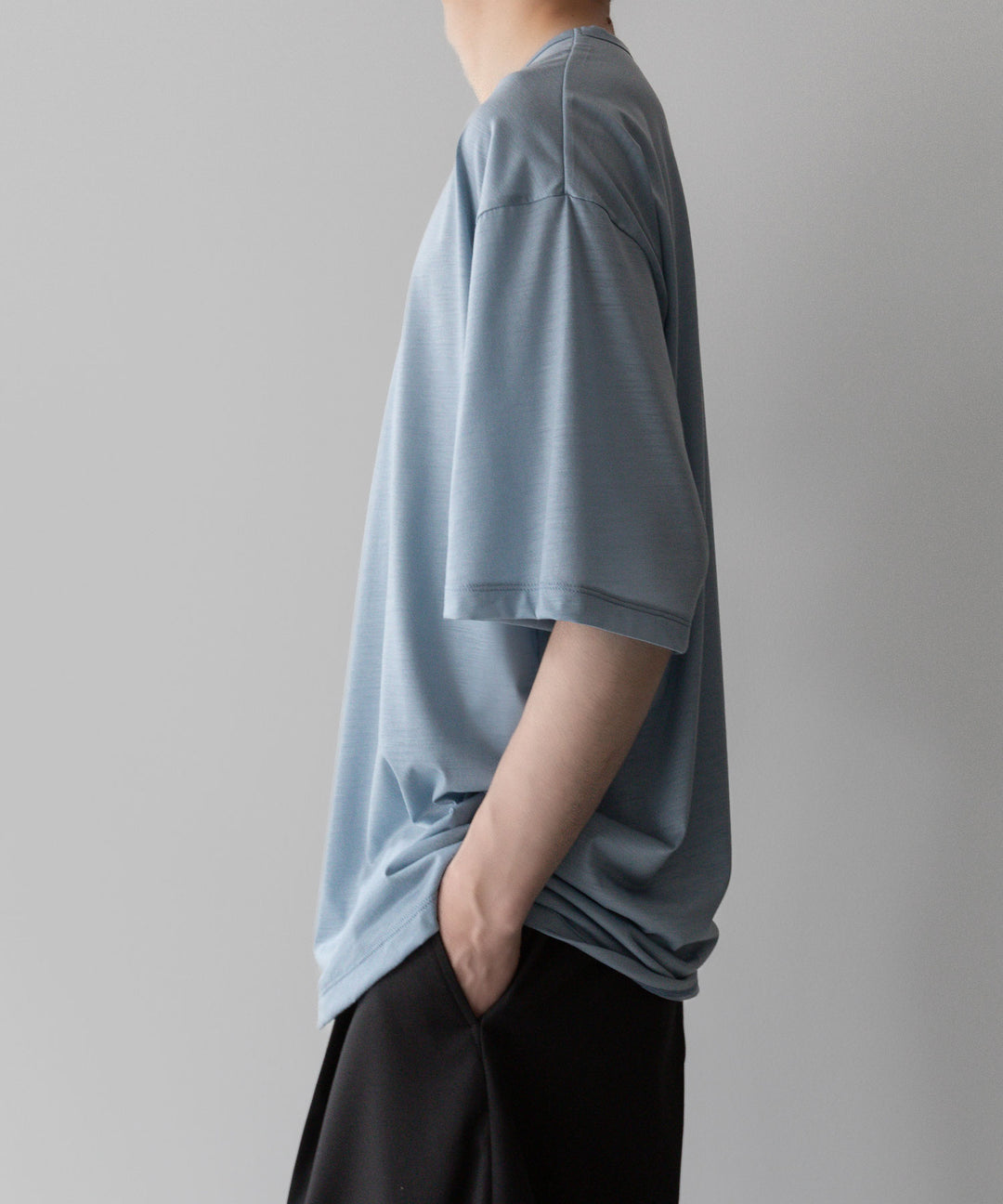 【KANEMASA PHIL.】カネマサフィル 36G WOOL SILKY TEEのBLUE GRAYの公式通販サイトsession福岡セレクトショップ