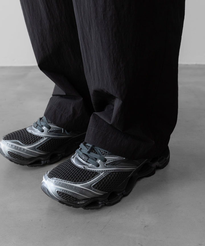 ssstein(シュタイン)のWINDPROOF NYLON WIDE EASY TROUSERS - BLACKの公式通販サイトsession福岡セレクトショップ