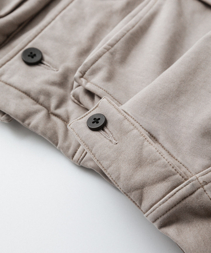 KANEMASA PHIL. カネマサフフィル36G FINE SWEAT WORK JACKETのBEIGE KHAKI PIGMENT公式通販サイトsession福岡セレクトショップ