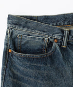 画像をギャラリービューアに読み込む, 【INTÉRIM】CLASSIC HEAVY KIBATA SHUTTLE HYPER BIG WWII 1943 DENIM JEANS - C.NAVY
