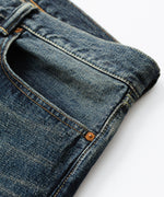 画像をギャラリービューアに読み込む, 【INTÉRIM】CLASSIC HEAVY KIBATA SHUTTLE HYPER BIG WWII 1943 DENIM JEANS - C.NAVY
