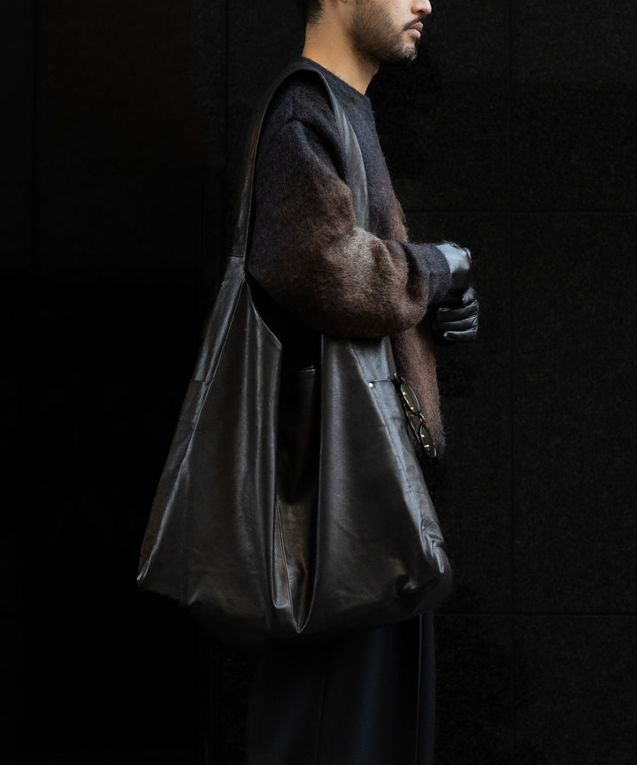 stein(シュタイン)の24SSコレクションSHOULDER BAGのBLACK(LEATHER) 公式通販サイトsession福岡セレクトショップ