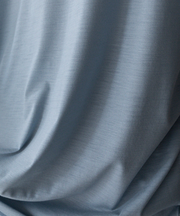 【KANEMASA PHIL.】カネマサフィル 36G WOOL SILKY TEEのBLUE GRAYの公式通販サイトsession福岡セレクトショップ