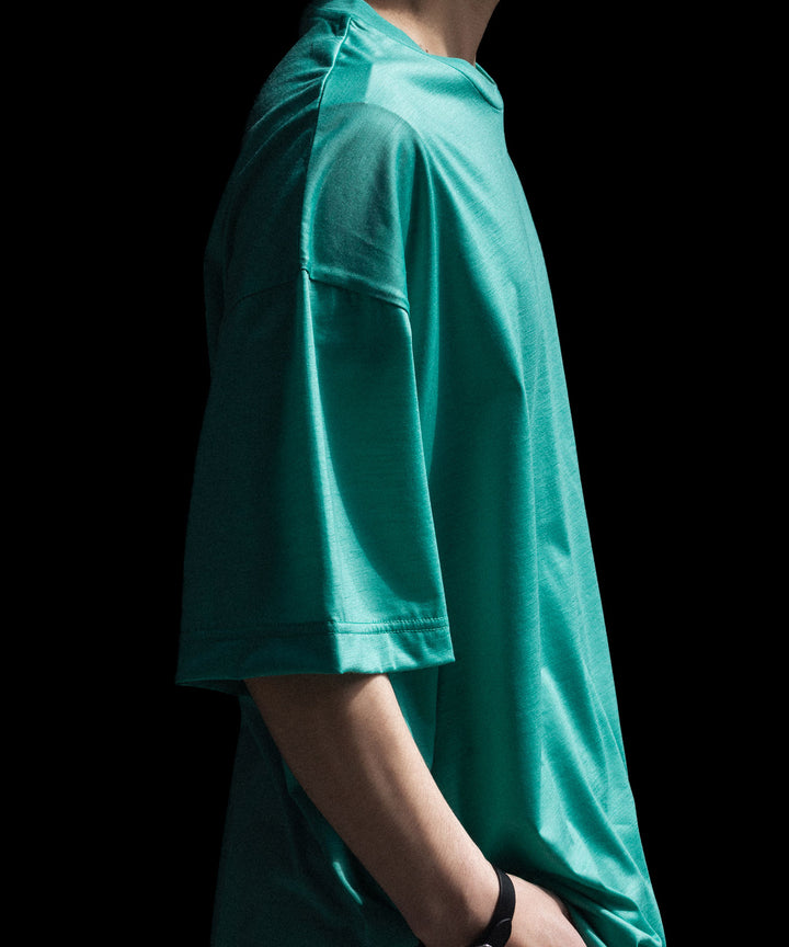 KANEMASA PHIL. カネマサフィルの36G WOOL SS TEEのTURQUOISEの公式通販サイトsession福岡セレクトショップ