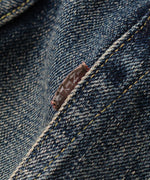 画像をギャラリービューアに読み込む, 【INTÉRIM】CLASSIC HEAVY KIBATA SHUTTLE HYPER BIG WWII 1943 DENIM JEANS - C.NAVY
