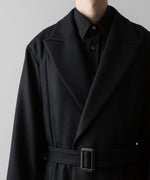 画像をギャラリービューアに読み込む, ssstein(シュタイン)の24AWコレクション OVERSIZED MAXI-LENGTH PEAKED LAPEL COAT - BLACK 公式通販サイトsession福岡セレクトショップ
