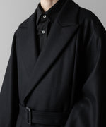 画像をギャラリービューアに読み込む, ssstein(シュタイン)の24AWコレクション OVERSIZED MAXI-LENGTH PEAKED LAPEL COAT - BLACK 公式通販サイトsession福岡セレクトショップ
