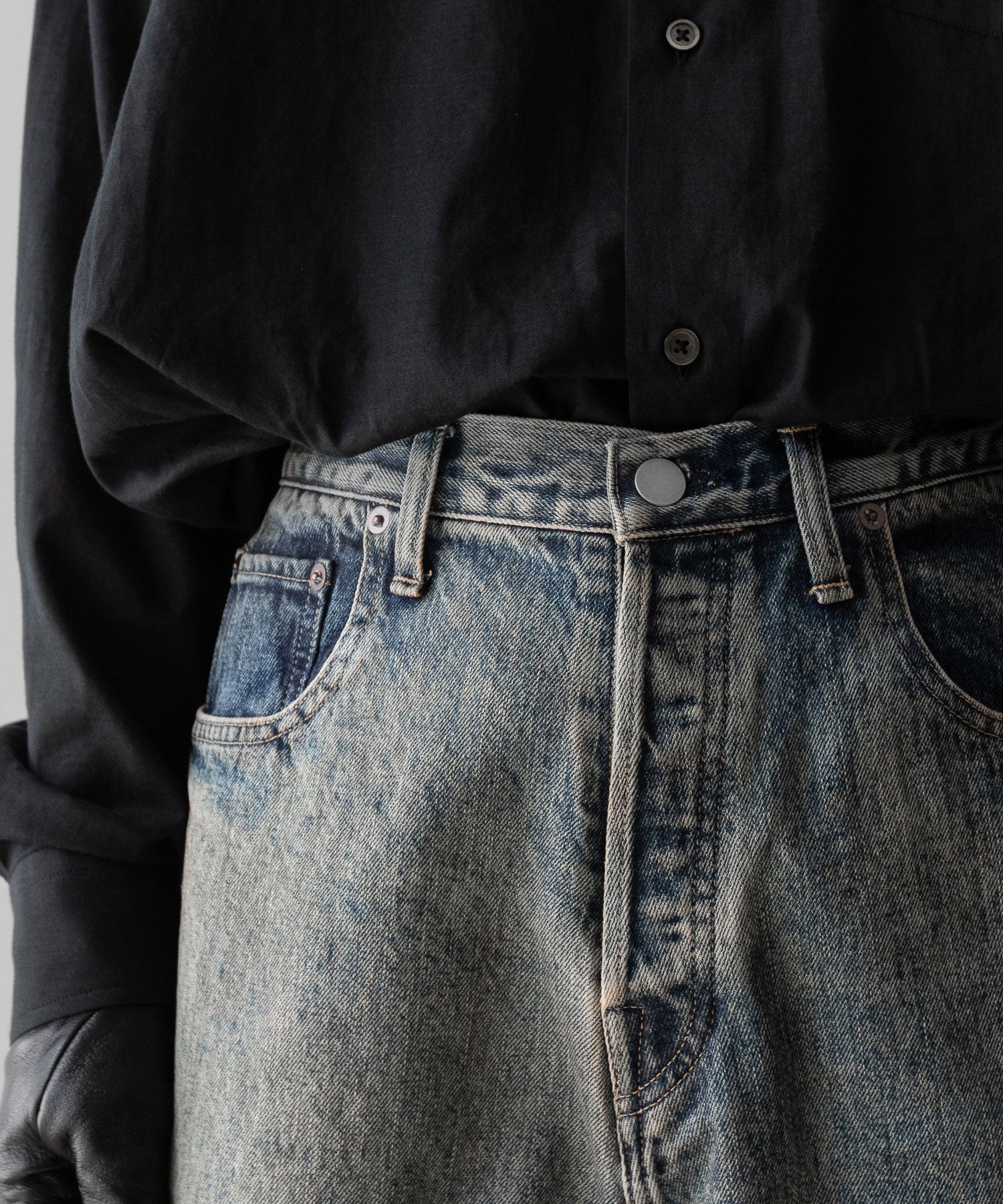 ssstein(シュタイン)のTWIST SEAM BAGGY VINTAGE DENIM JEANS - INDIGOの公式通販サイトsession福岡セレクトショップ
