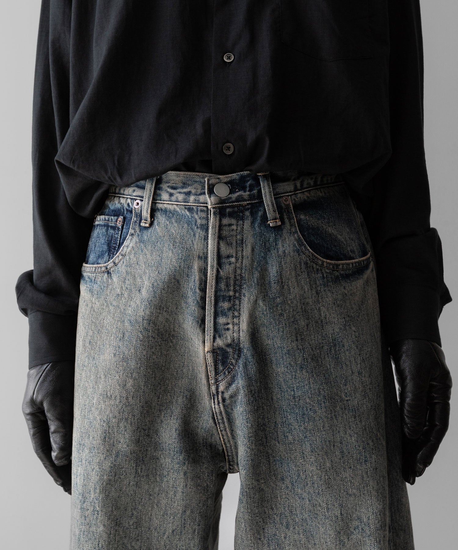 ssstein(シュタイン)のTWIST SEAM BAGGY VINTAGE DENIM JEANS - INDIGOの公式通販サイトsession福岡セレクトショップ
